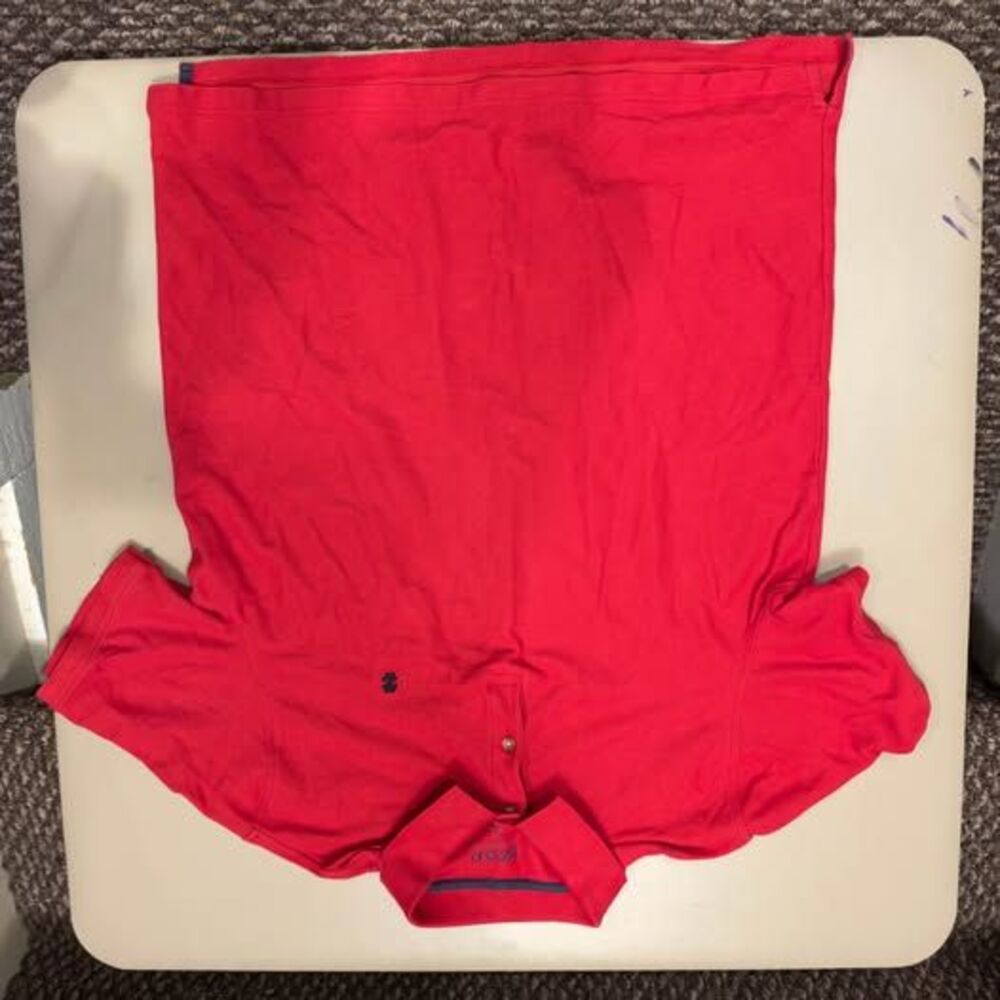 IZOD The Advantage Polo Red Size XL